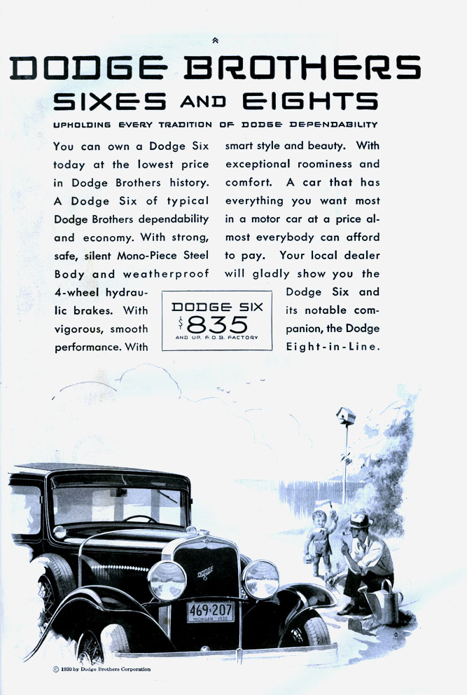 1930 Dodge 6